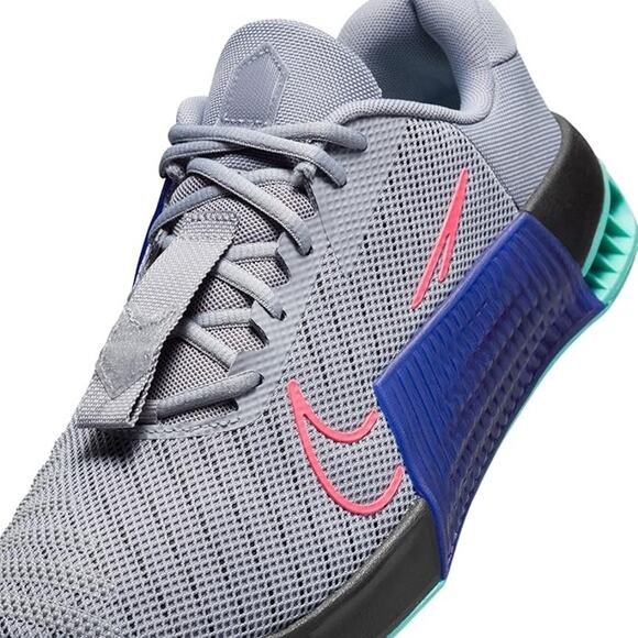 NWT Nike Metcon 9 Men\'s Training Shoes Cement Grey Hot Punch Black Concord 8 US main image 7